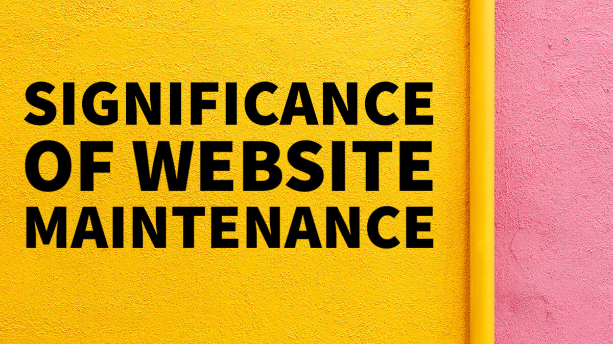 Website Maintenance Website Maintenance